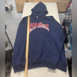 Hoyt USA Team Hoodie, archery, men’s 2XL, blue